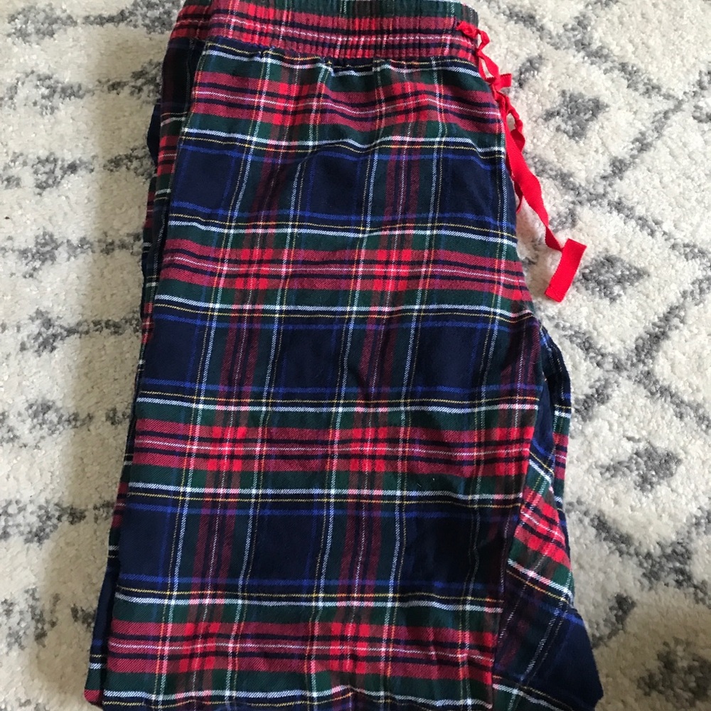 plaid pj pants